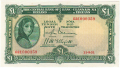 Ireland, Republic Of 1 Pound, Prefix 01E, 11.9.1951